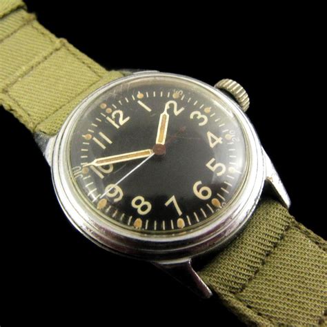 vintage ww2 military watches|american world war 2 watches.